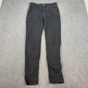 DU/ER Pants‎ Mens 30x32 (Fits 28x32) Black N2X No Sweat Slim Fit Stretch